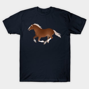 Belgian Draft Horse - Equine Rampaige T-Shirt